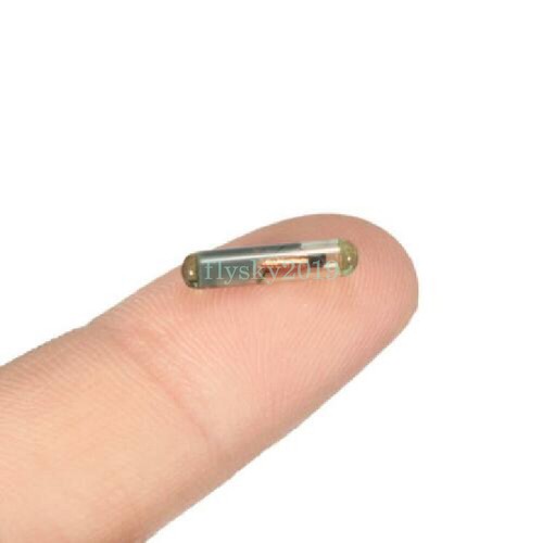 10Pcs Glass Key Transponder ID48 T6 Chip For VW Audi Seat Skoda Porsche Volvo - Picture 6 of 6