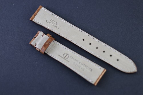 Bracelet Baume & Mercier - Cuir - 18mm - Photo 3 sur 5