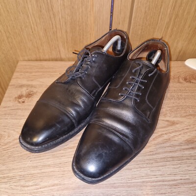 JOSEPH CHEANEY OXFORD SCHUHE SCHWARZ LEDER UK9