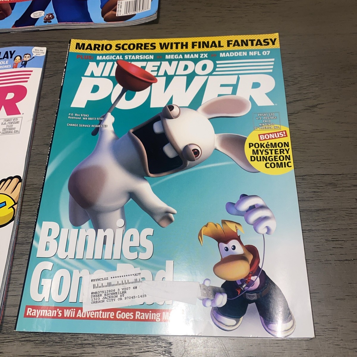 Nintendo Power Magazine Lot Of 5 Volume 212 203 206 207 209