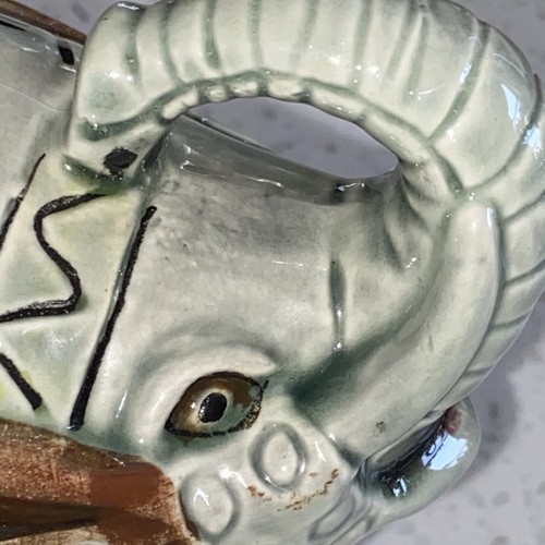 Portacandele votive ceramica elefante Messico CE RA Noe Soro design floreale - Foto 7 di 10