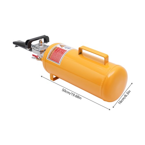 Pneumatici 8L Rosso/Giallo/Blu Riempitore Pneumatici Professionale Booster Riempitore Shock Pneumatici - Foto 3 di 52