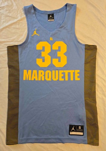 2011 Nike Jordan Jimmy Butler MARQUETTE Golden Eagles #33 Men NCAA Team JERSEY S - Picture 4 of 9