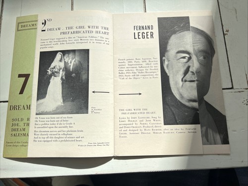 Marcel Duchamp Surrealism Max Ernst / Dreams That Money Can Buy 1st Edition 1947 - Picture 5 of 19