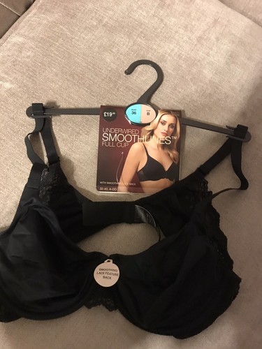 Nuovo Reggiseno Ex M&S A Controllo Fermo Indossa Il Tuo Reggiseno Slip - Foto 3