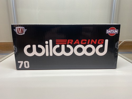 Chase 1970 DATSUN 510 #70 BLACK & WHITE "WILWOOD" 1/24 DIECAST BY M2 40300-114 B - Picture 4 of 4