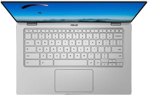 ASUS Chromebook Flip C433TA 14" M3 64GB 8GB Touchscreen Chromebook Laptop - Afbeelding 2 van 4