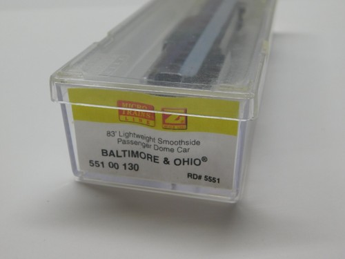 Z SCALE MICRO TRAINS CUSTOM 83' VISTA DOME PASSNEGER MODEL TRAIN CAR - Picture 21 of 21