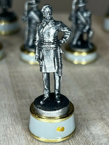 1983 Franklin Mint Bürgerkrieg Schachspiel - einzelne Ersatzfiguren EUC - Bild 24 von 25