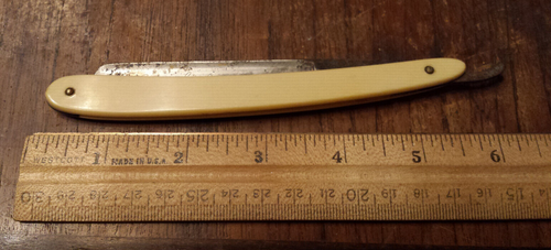 vintage Straight Razor - Robeson Shur Edge - The Razor That Fits your Face - Picture 3 of 9