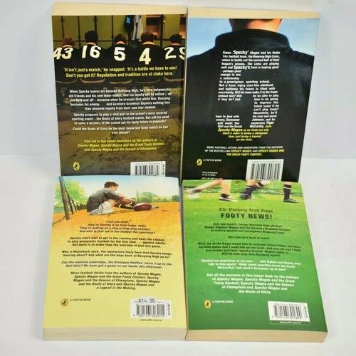 Specky Magee 4x Paperback Book Felice Arena Garry Lyon Football - Picture 2 of 9