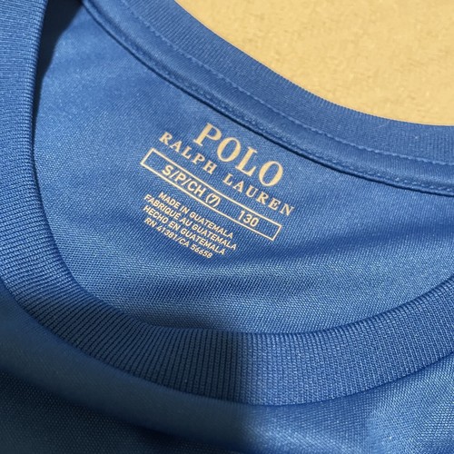 Polo Sport Ralph Lauren Toddler Girls T-Shirt Blue Size 7 Small NWT - Picture 2 of 9