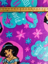 Fleece DISNEY'S ALADDIN Print Fabric - JASMINE "A WHOLE NEW WORLD"/58" Wide/SBY