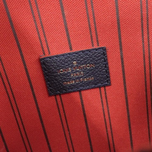 Louis Vuitton Monogram Empreinte Pochette Metis MM Marine Rouge Bag LV M44071 SA - Picture 16 of 24