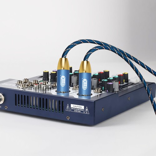EMK Microphone 3-Pin XLR Audio Cable Balanced Lead For Mixer Speaker XLR Cable - Picture 4 of 7