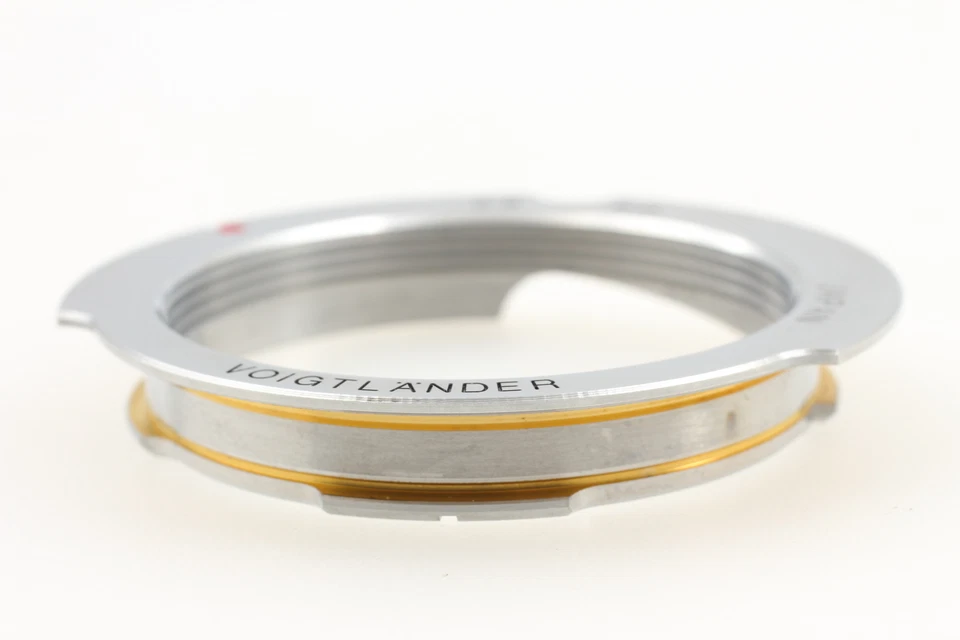 [Casi COMO NUEVO] Anillo adaptador bayoneta Voigtlander M L39 para 28/90 mm de JAPÓN Foto 3 de 4