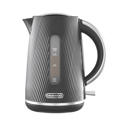 Daewoo Cascade Black 1.7ltr Jug Kettle