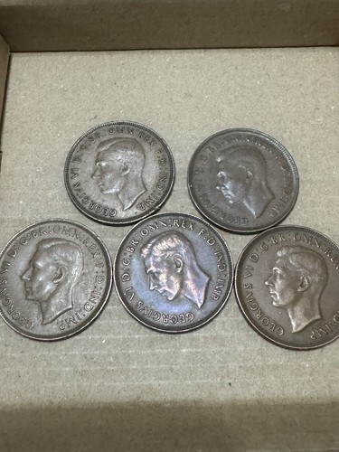 George VI Australian Pennies - Picture 2 of 2