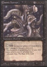 MTG magic cards 1x Cosmic Horror Legends Light Play, English