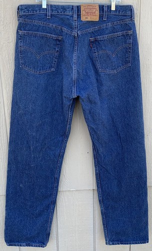 Vintage Levis 501 Jeans Button Fly Made In USA W 42 Maße 41 in L 34 - Bild 5 von 12