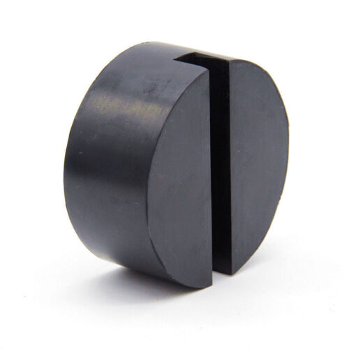 Car 75mm Slotted Rail Floor Jack Disk Pad Adapter Rubber For Pinch Weld JackPad - Picture 6 of 10