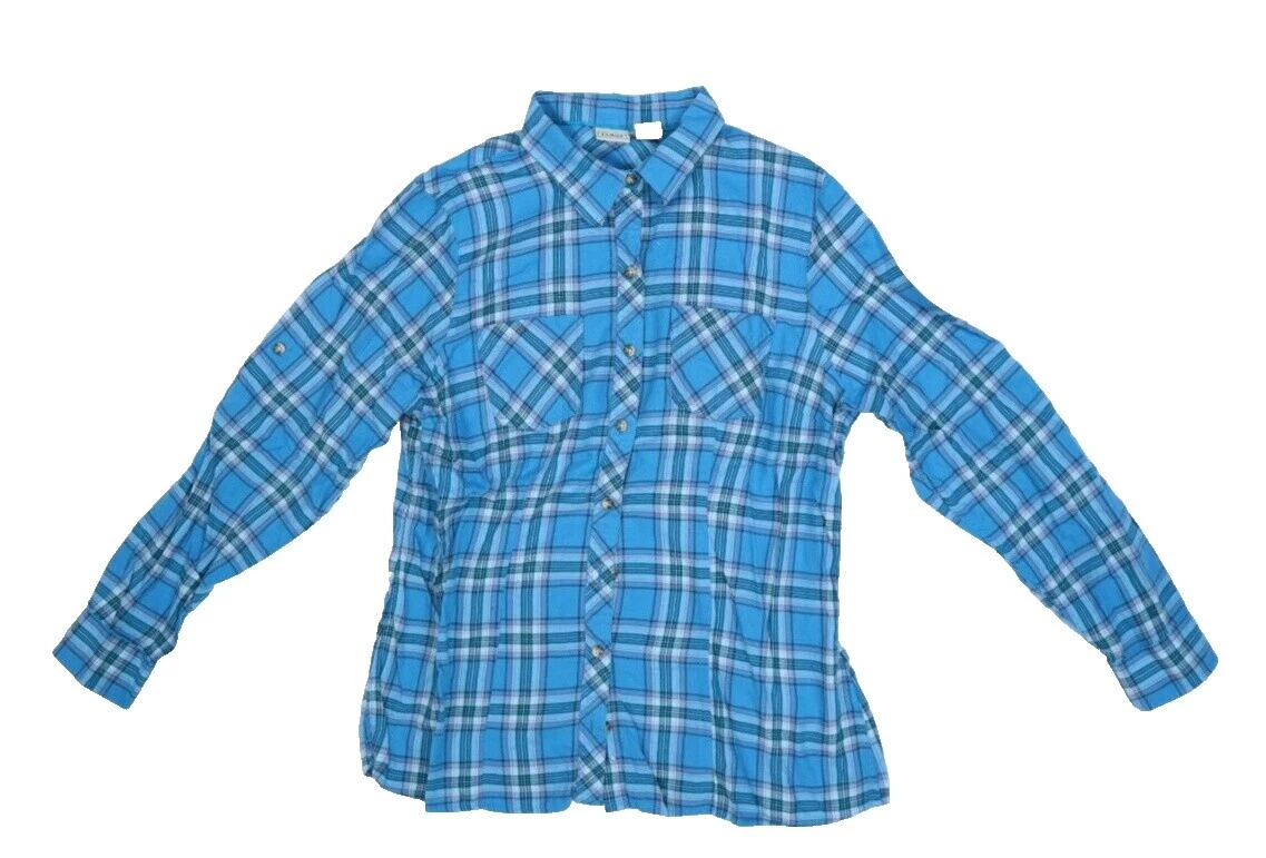 Camisetas casual a Cuadros Algodón L.L. Bean para Mujeres