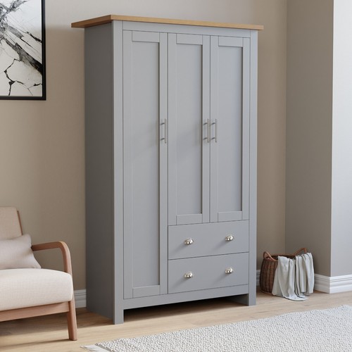Bedroom Furniture Set Chest of Drawers Wardrobe Bedside Cabinet Table 4 Piece - Picture 31 of 39