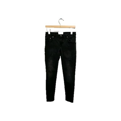 One Teaspoon Freebirds II Low Waist Skinny Jean Black Ink Size 26 Stretch - Picture 4 of 9