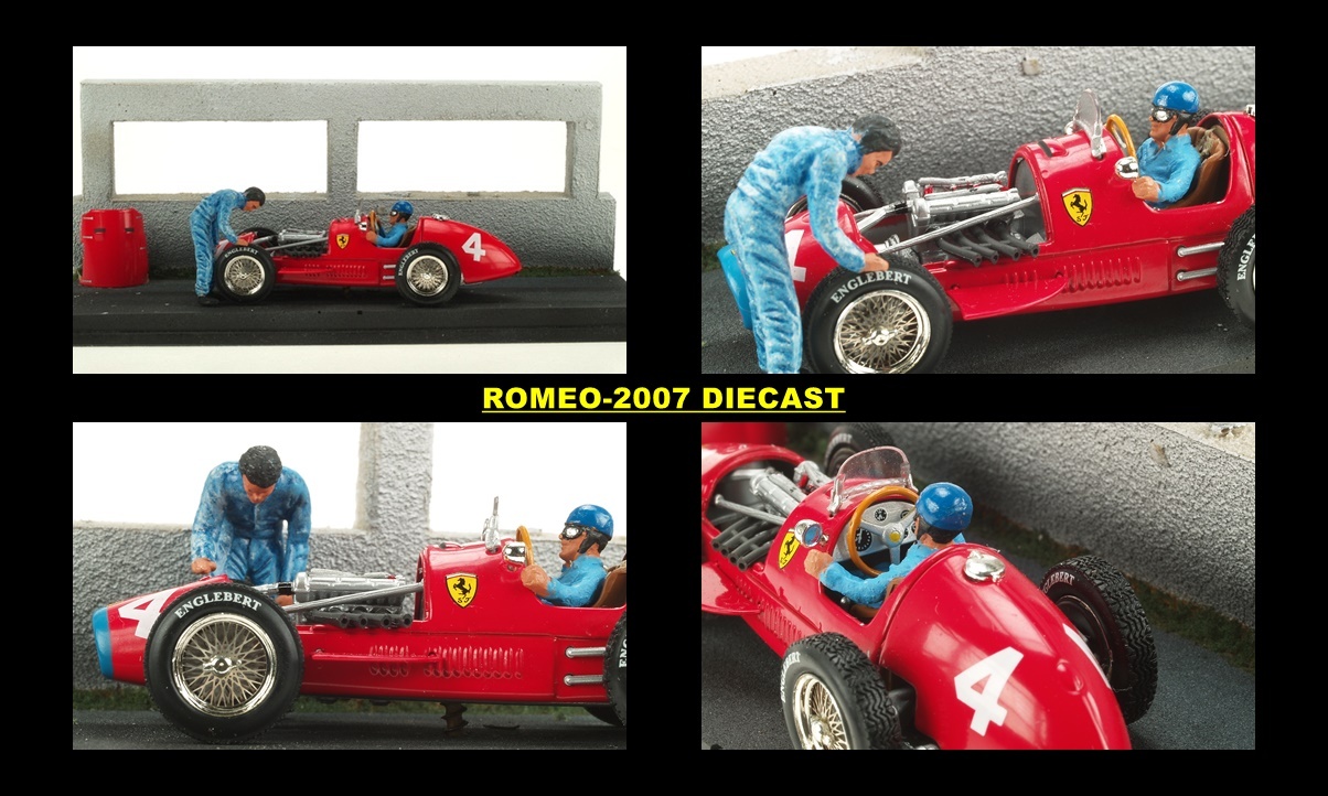 1 43 Microworld Ferrari F500 F2 Alberto Ascari Diorama 1952 EXTREMALY RARE NEW 1 43 Microworld Ferrari F500 F2 Alberto Ascari Diorama 1952 EXTREMALY RARE NEW
