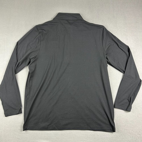 Travis Mathew Pullover Mens 2XL Black Chestview 1/4 Zip Golf Heineke Beer NWT - Picture 7 of 10