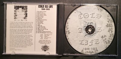 新品未開封 Cold As Life CD nyhc Cold As Life ‎– 1988-1993 CD 2010 Emetic Pressing RARE