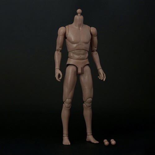 WorldBox 1/6 Scale Narrow Shoulder Male Figure Body Doll for 12" Phicen Hot Toys - Bild 7 von 9