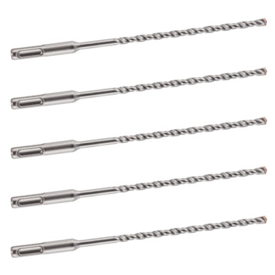 5 Stück - 6 mm x 210 mm lang SDS+ plus Steinbohrer BIT, Hartmetallspitze