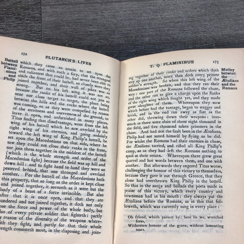 Plutarch's Lives Englished Sir Thomas North Volume 4 & 8 1899 Hardcover - Picture 8 of 14