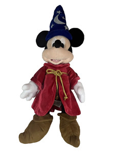 Disney Sorcerer Mickey Mouse Medium Plush With Tags