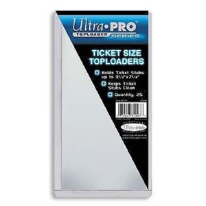10-Ultra-Pro-Ticket-Size-Toploaders-3-5-034-x-7-25-034-Top-Load-Holders-Toploads