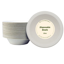 Disposable Bowls For Hot Food Biodegradable & Eco-Friendly 8oz/12oz/16oz