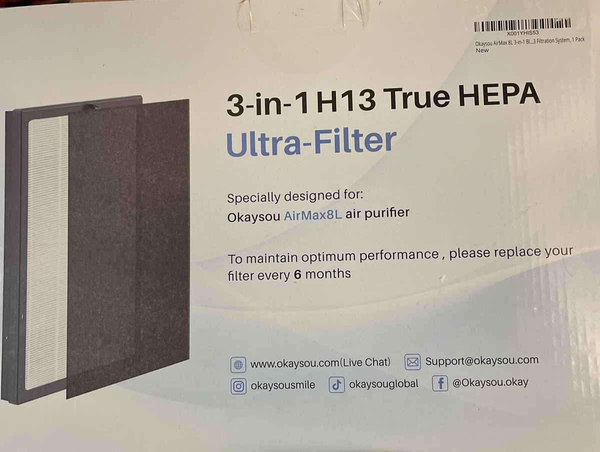 Okaysou airmax8l filters deals