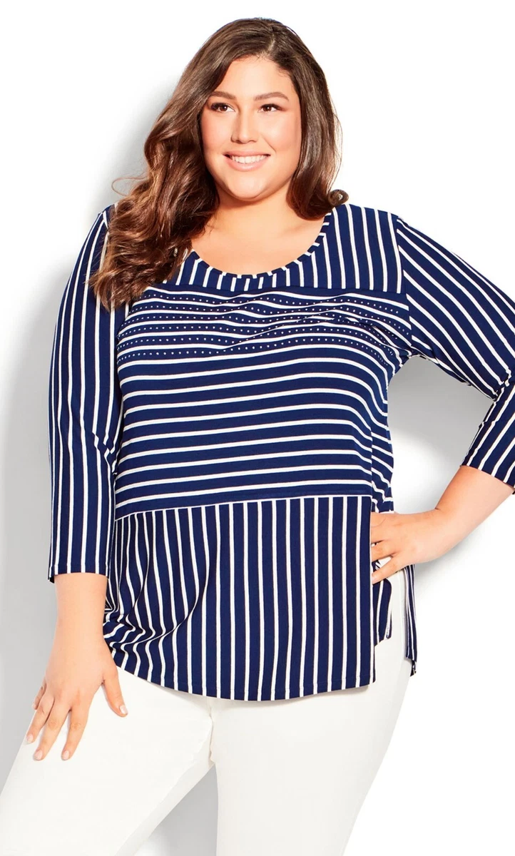 City chic plus size deals tops