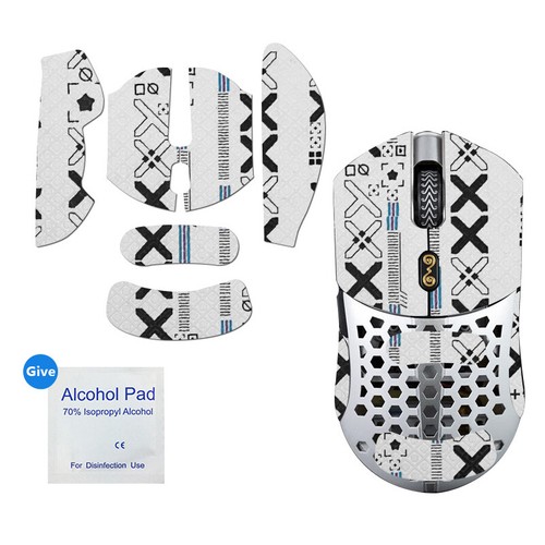 Anti-Slip Mouse Grip Tape Skate Mice Sticker For Finalmouse Starlight-12 S MouDC - Photo 2/22