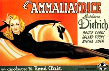 The Flame of New Orleans 1940 by Vargas Movie Poster From France 27.5" x 39.4"