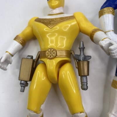 1996 Bandai MMPR Power Rangers ZEO Lot of 3 Action Figures 5.5in