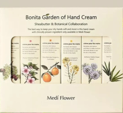 Medi Flower Bonita Garden of Hand Cream 6pcs (Hand Cream 6pcs) / Tracking