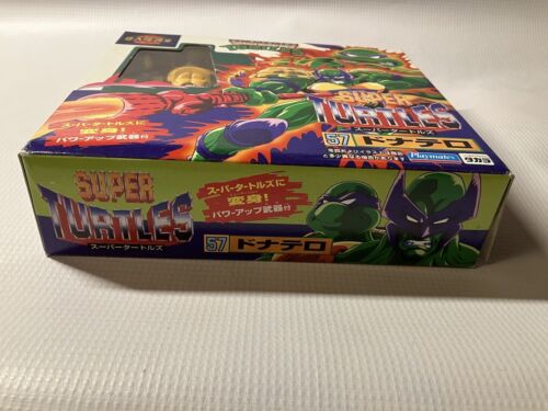 TMNT 1995 JAPANESE SUPER TURTLES Donatello Don 57 Takara Playmates - Picture 2 of 6