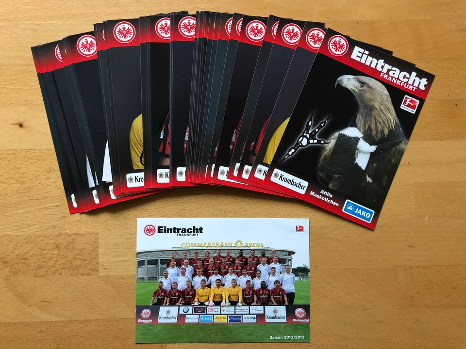 Eintracht Frankfurt Autogrammkarte 2012-13 original signiert 1 AK aussuchen