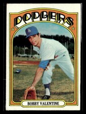 1972 Topps #11 Bobby Valentine