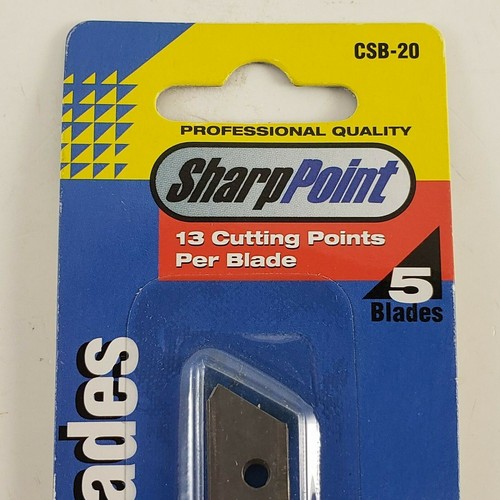 3 tarjetas de CSB-20 SharpPoint 13 puntos pequeña hoja a presión 5 hojas por tarjeta por PHC - Imagen 2 de 6