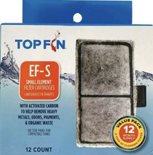 NEW TOP FIN EF-S Element Filter Cartridges # 12 VALUE PACK ~Size 2.1" x 3.7" BF5