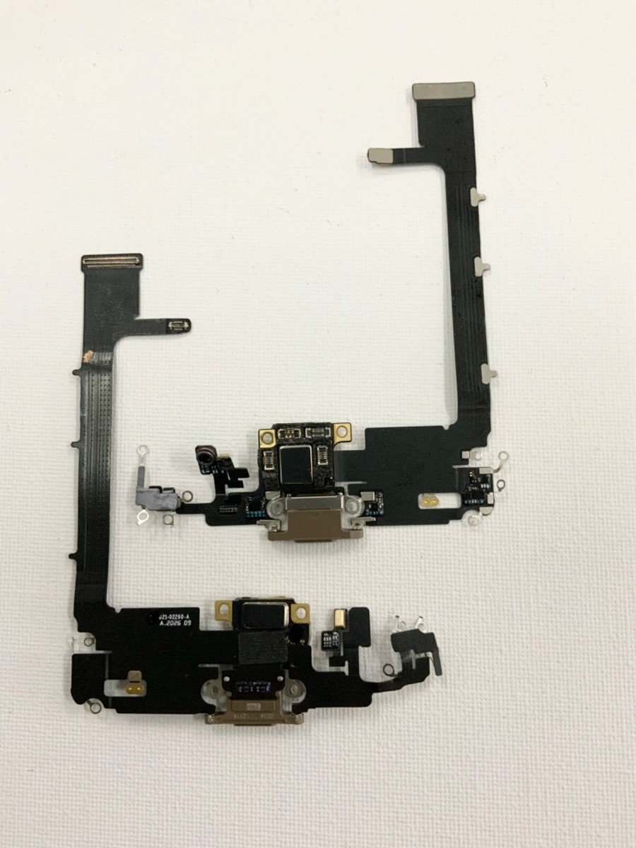 ORIGINAL APPLE IPHONE 11 PRO MAX IC MIC CHARGING PORT BOARD CONNECTOR BROWN