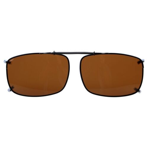 Wide Lens Polarized Clip-on Sunglasses - Picture 4 of 5